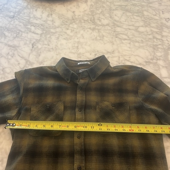 Cool Ezekiel Slim fit flannel size large great condition barely use - Picture 6 of 8